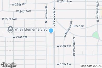 Map image of the property - 2125 N. Monroe