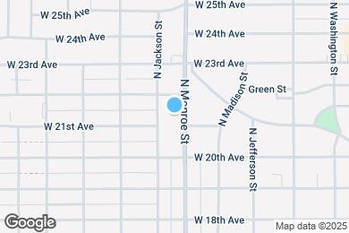 Map image of the property - 2125 North Monroe