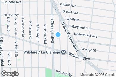 Map image of the property - 125 N Hamilton Dr