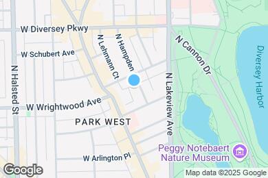 Map image of the property - 2630 N. Hampden