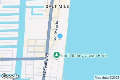 Map image of the property - 3410 Galt Ocean Dr