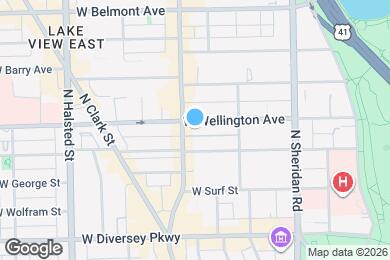 Map image of the property - 545 W Wellington