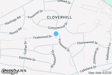 Map image of the property - 2929 Teakwood Dr