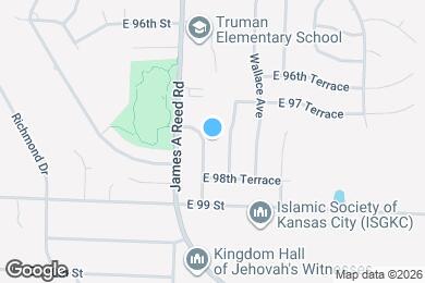 Map image of the property - 9727 Marsh Ave