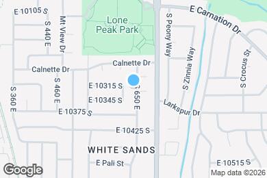Map image of the property - 10318 Leilani Dr
