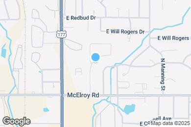 Map image of the property - 701 N Dryden Cir