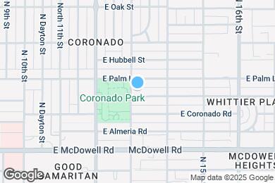 Map image of the property - 1306 E Granada Rd