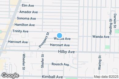 Map image of the property - 1208 Wanda Ave