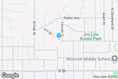 Map image of the property - 809 E F St