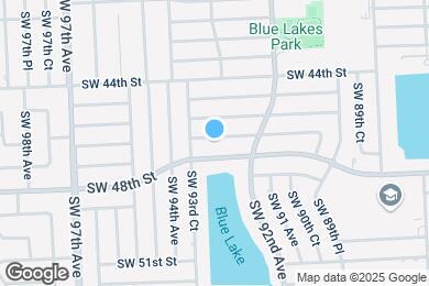 Map image of the property - 9320 SW 46th Ter