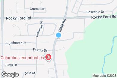 Map image of the property - 2422 Cedar Crest Dr