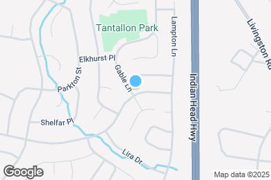 Map image of the property - 900 E Tantallon Dr