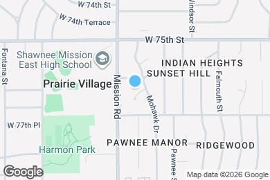 Map image of the property - 7608 Mohawk St