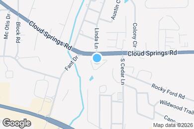 Map image of the property - Cove at Cloud Springs