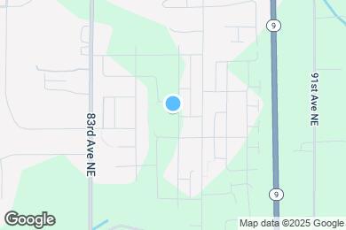 Map image of the property - 5026 86th Ave NE