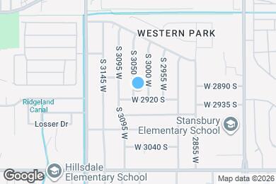 Map image of the property - 2897 S 3050 W