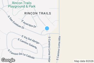 Map image of the property - 9662 S Via Bandera