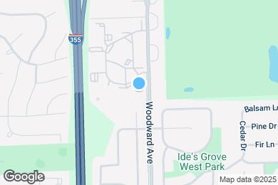 Map image of the property - 7828 Woodward Ave