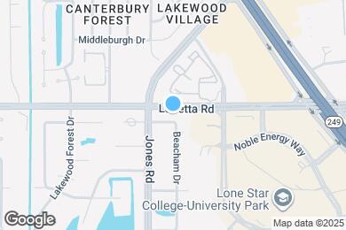 Map image of the property - 11206 Hylander Dr