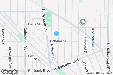 Map image of the property - 1511 N Rose St