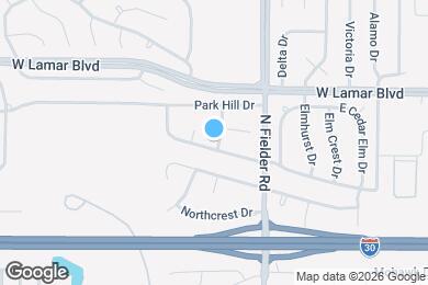 Map image of the property - 1713 Ridgeview Dr