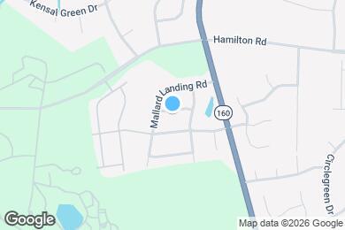 Map image of the property - 14319 Pintail Landing Ln