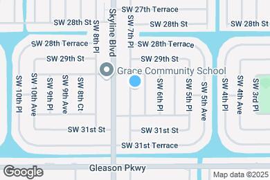 Map image of the property - 2941 SW 7th Pl