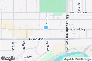 Map image of the property - 2304 Ingersoll Ave