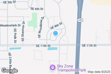 Map image of the property - 906 SE 10th Ln