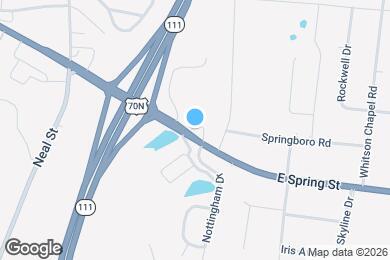 Map image of the property - 1435 Spring Pointe Ln