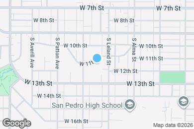 Map image of the property - 1147 W 11th St
