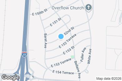Map image of the property - 6107 E 152nd St