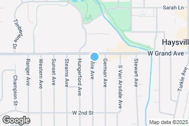 Map image of the property - 120 Wire Ave