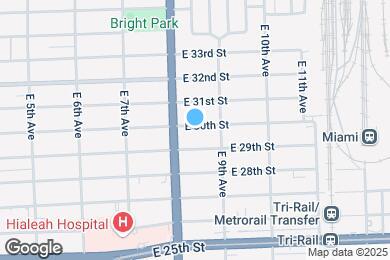 Map image of the property - 846 E 30th St