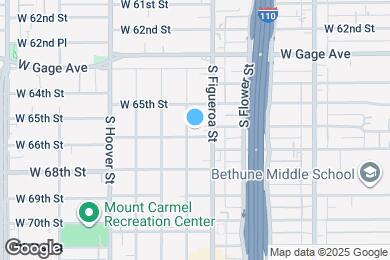 Map image of the property - 6530 Denver Ave