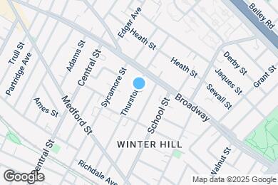 Map image of the property - 99 Thurston St