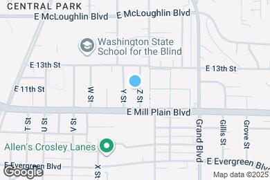 Map image of the property - 1100 Z St
