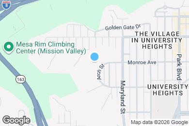 Map image of the property - 4462 Arch St