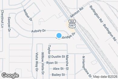 Map image of the property - 305 Cambridge Dr