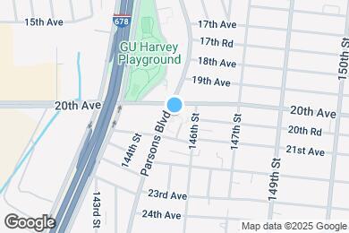 Map image of the property - 20-15 Parsons Blvd