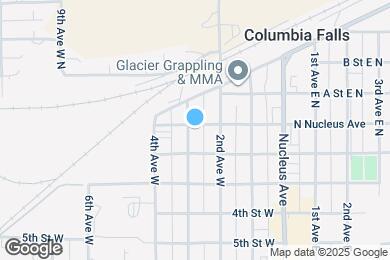 Map image of the property - 105 3rd Ave W