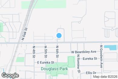 Map image of the property - 1204 N 6th St