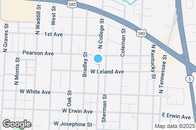 Map image of the property - 1505 N College St