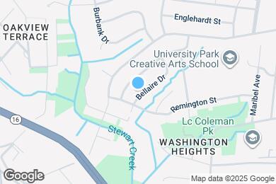 Map image of the property - 3026 Bellaire Dr