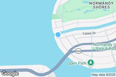 Map image of the property - 2250 Bay Dr