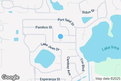 Map image of the property - 8325 Pamlico St