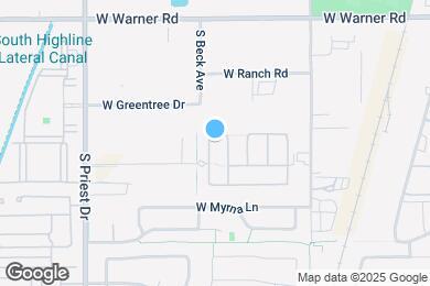 Map image of the property - 9115 S Beck Ave