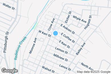 Map image of the property - 25 E Kerr St