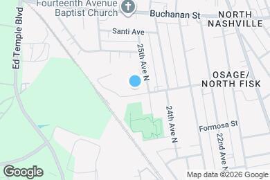 Map image of the property - 2508 Osage St