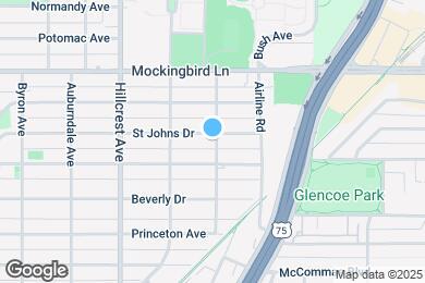 Map image of the property - 3201 Saint Johns Dr